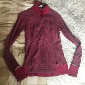 Red Lulu lemon zip up
